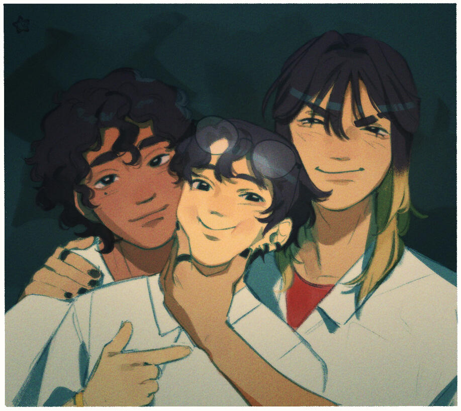 Casual portrait of the boys